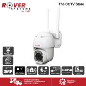 Rover Systems 3MP Mini Pan Tilt Wi-Fi CCTV Camera