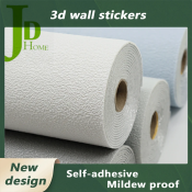 "3D Foam Wallpaper Peel & Stick Wall Sticker Home Decor"