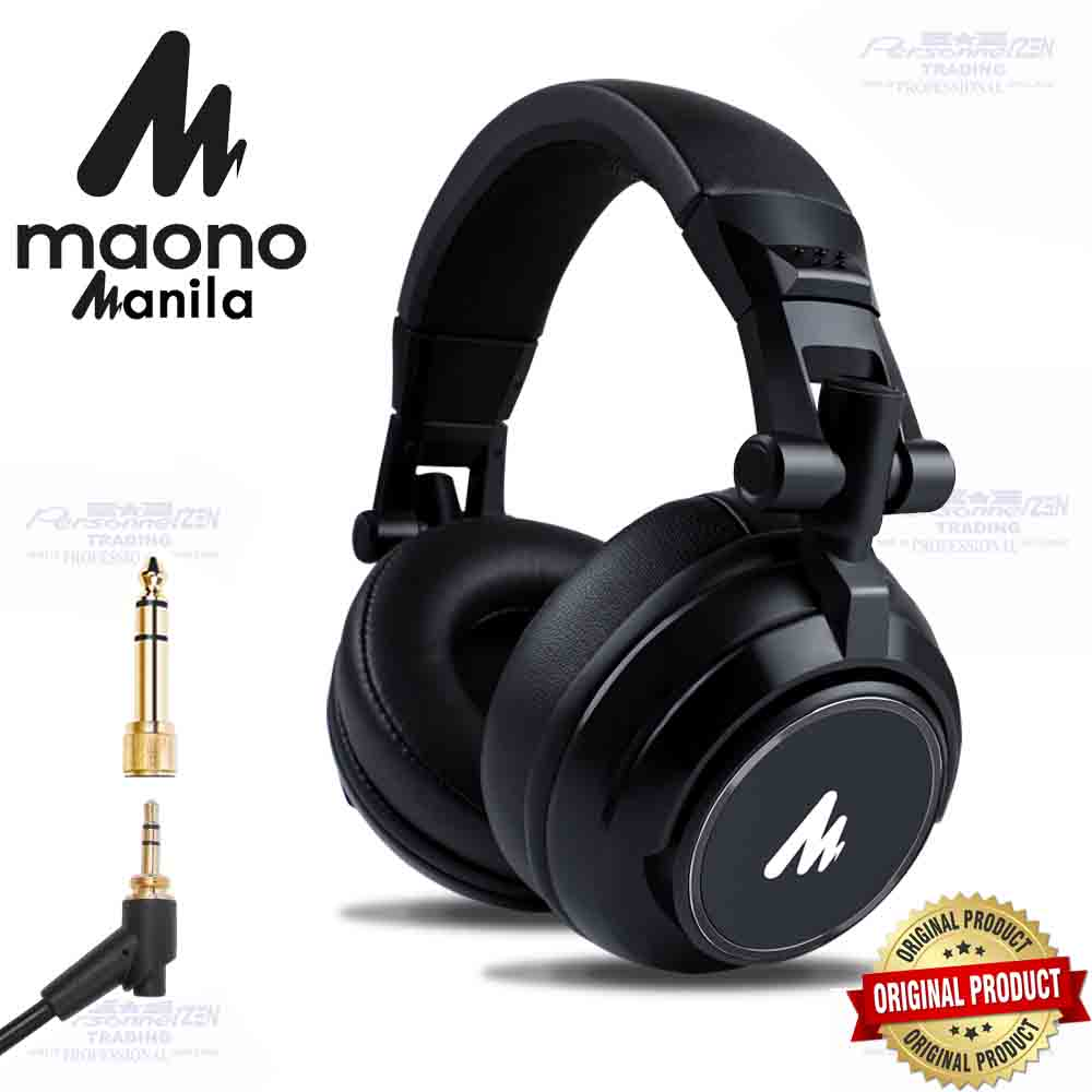 Maono AU MH501 Professional Studio Monitor Headphones Over Ear with 50mm Driver Lazada PH