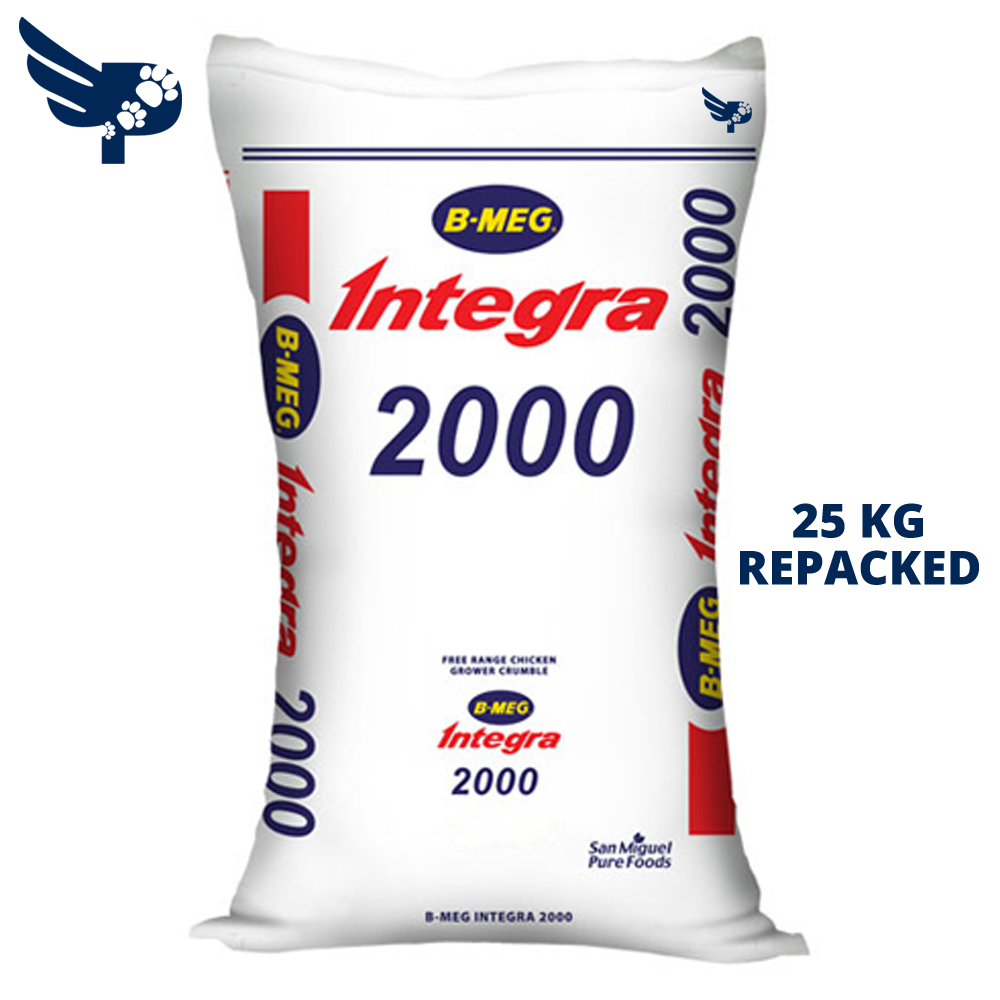 B-MEG Integra Free Range Chicken Grower Crumble 25KG