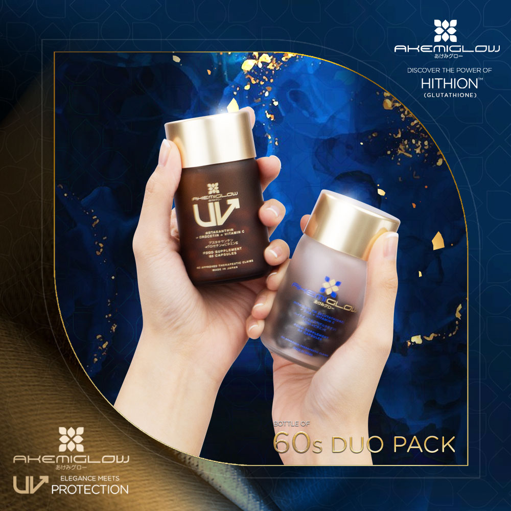 akemi glow glutathione Akemi Glow Duo Pack (Hithion™ + UV)