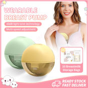 Portable Wearable Electric Breast Pump with LCD Display - Mommy Great