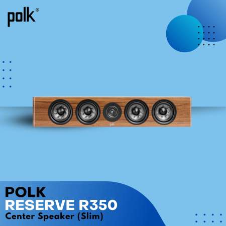 Polk Audio Reserve R350 Wall-Mountable Home Theater Speaker, Brown