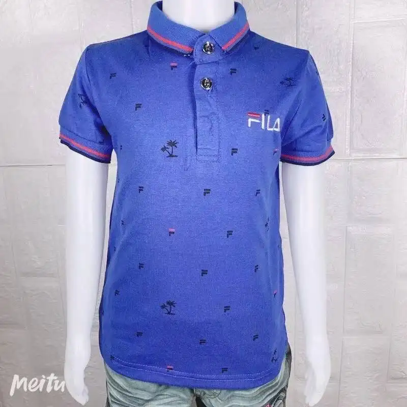 2 year old white polo shirt
