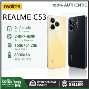 Realme C53 6.7" Smartphone, 16GB+512GB, Brand New