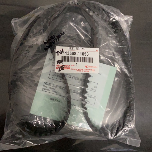 Toyota Genuine Timing Belt Toyota Corolla 2E Engine (123 Teeth) 13568