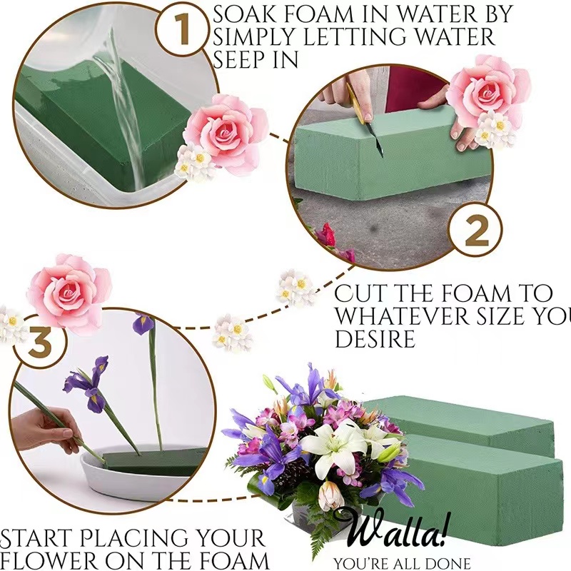 6pcs Flower Arrangement Mud 【内祝い】