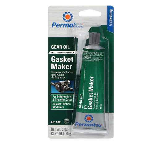  Permatex 81173 Black Silicone Adhesive Sealant, 12.9