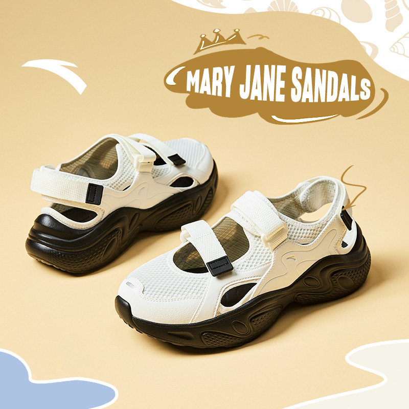 Discount on Anta  shoes - SKU: Anta Mary Jane Women Sports Sandals Beach Sandals 122438507 Legit Official Store