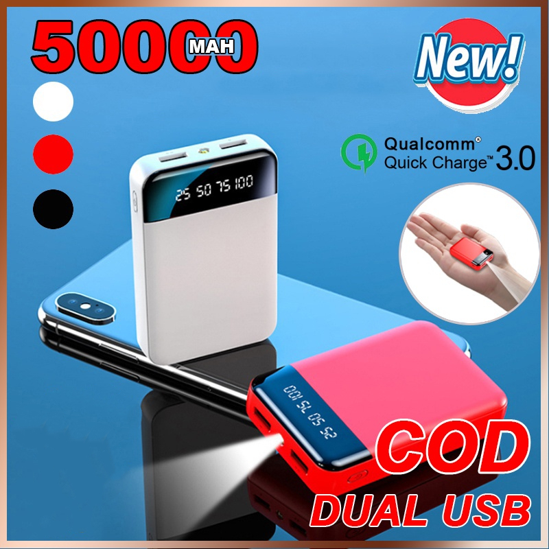 A New Type of Power Bank for Mobile Tablets 200000 mAh Mini USB Fast  Charging LED Display Portable Power Bank - AliExpress