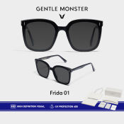 Gentle Monster FRIDA 01 Polarized Sunglasses w/ Accessories