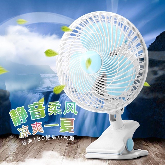 3 way Clip Fan Desk Fan , Strong Airflow, Ultra Quiet Operation