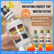 Activated Carbon Faucet Filter - 6 Layer Water Purifier