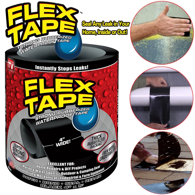 Sealer Tape Super Strong Rubber Waterproof Repair Leak Adhesive Sealant Seal 