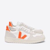 New Veja V10 Small White Lace-Up Casual Shoes for Men and Women