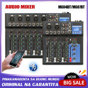 MG04BT/MG07BT Professional Audio Mixer with Built-in EQ and Reverb