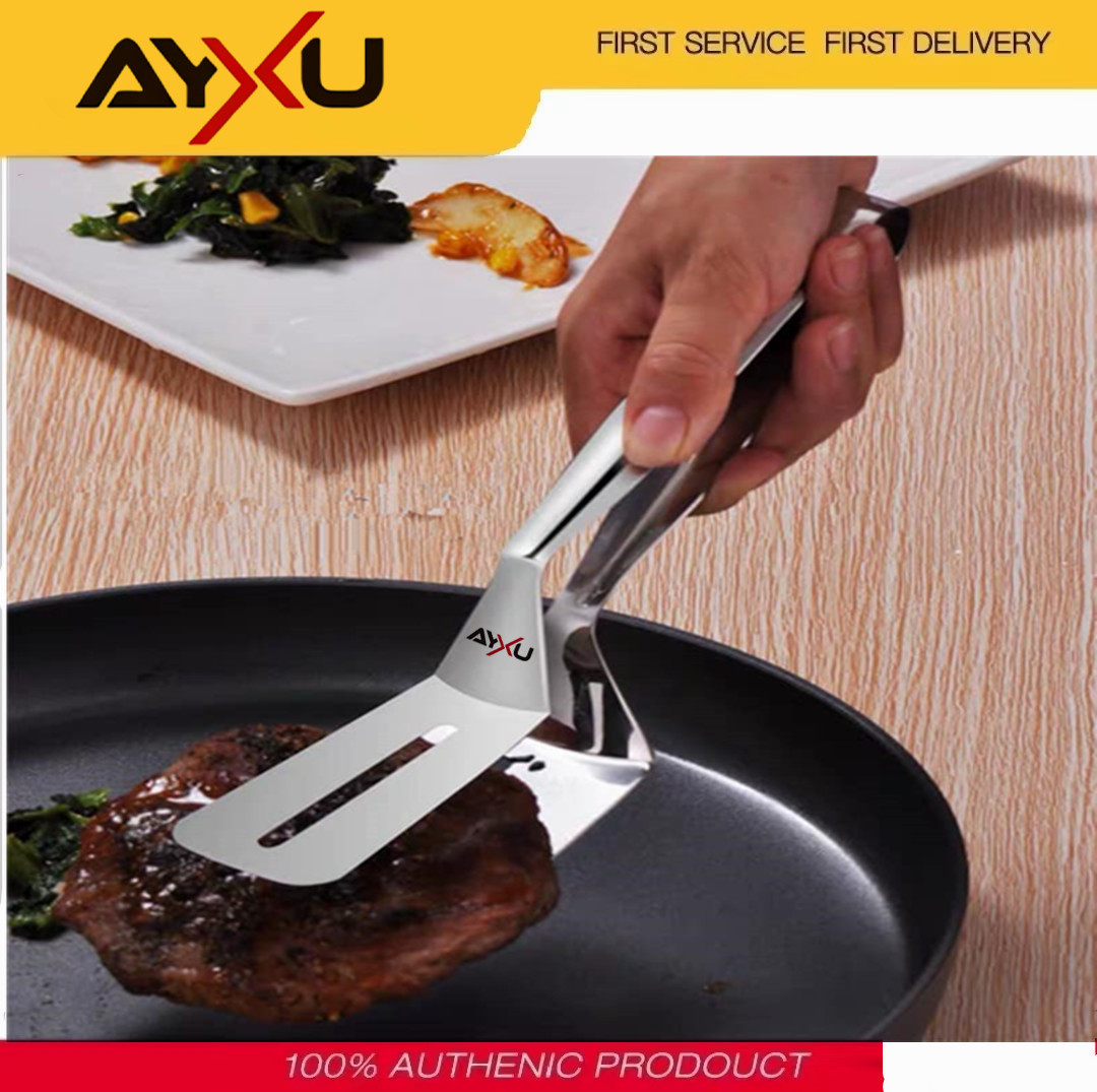 Ayxu Multipurpose Food Clip  Stainless Steel Tongs Fried Steak