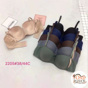 Plus Size Cup C Bra With Underwire Size 38-44C Breast Gathering Push-up Full Cup Bra 2205