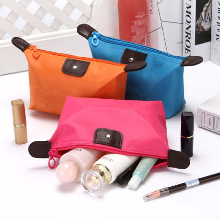 Candy Color Waterproof Makeup Pouch - Travel Organizer Bag