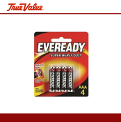 Eveready Super Heavy Duty AAA 4's Battery - 1212BP4