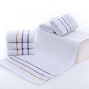 12Pcs COD☑ Hand Towel White 3Line Cannon 32g Face Towel