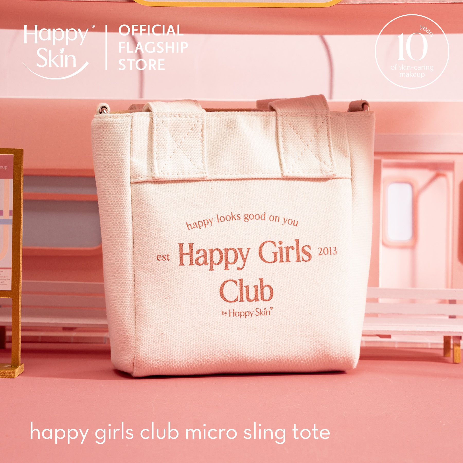 Discount on Happy Skin  shoes - SKU:  "happy Girls Club" Micro Sling Tote