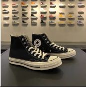CONVERSE Classic Canvas High Top Sneakers (Unisex)