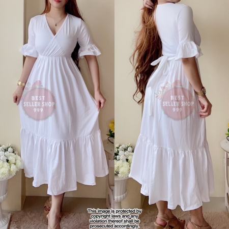 Best Seller Isabella Regular / Plussize Vneck Maxi Dress