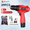 Mitsushi 12V Cordless Drill Driver with 2 Batteries and Accessories