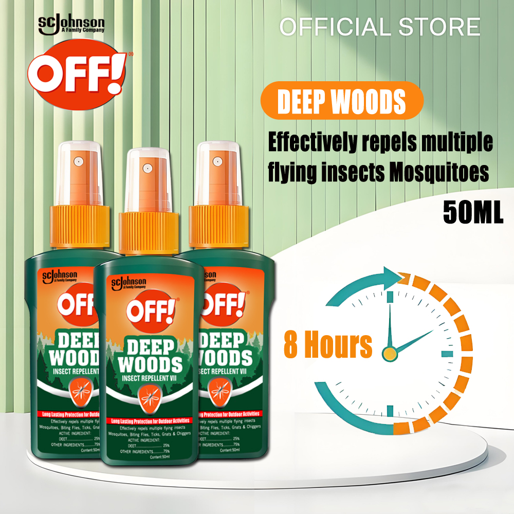 OFF! Deep Woods Insect Repellent VII Mosquito Repellent Spray 50ML
