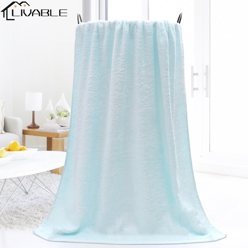 LIVABLE Towels For Bath Towel For Bath Adult 100% Cotton 70x140cm Microfiber Big Towel Bath Baby Beach Towel Beach Towel - Image 3