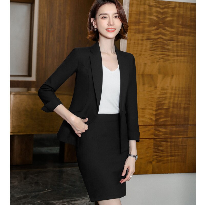 CORPORATE BLAZER AND OFFICE SKIRT | coroadefloresbrasil.com.br