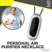 Kid's Portable Air Purifier Necklace for Outdoor Adventures by XYZ