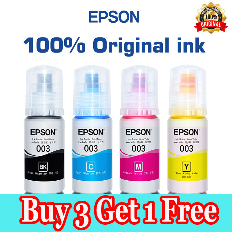 Epson 003 Pigment Ink (70ml) for L3210, L1110, L3110