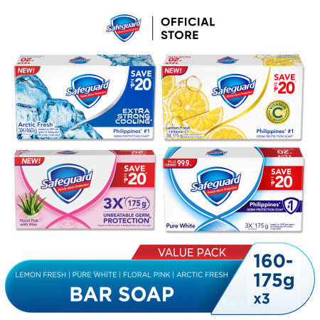 Safeguard Body Bar Soap  160g-175g