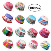 3oz Cupcake Paper Cups - 100 Pack Baking Accessories