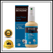 Betadine Throat Spray: Fast Relief for Sore Throats & Viruses