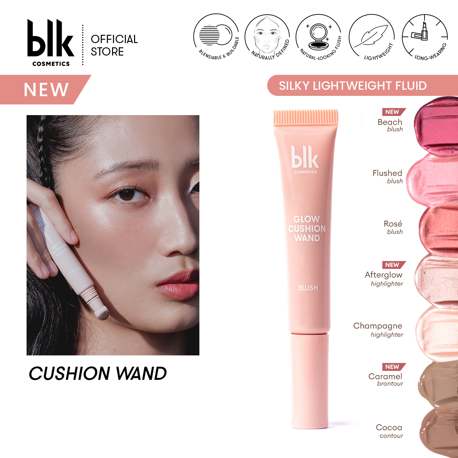 Discount on Blk Cosmetics  shoes - SKU: Blk Cosmetics Daydream Cushion Wand