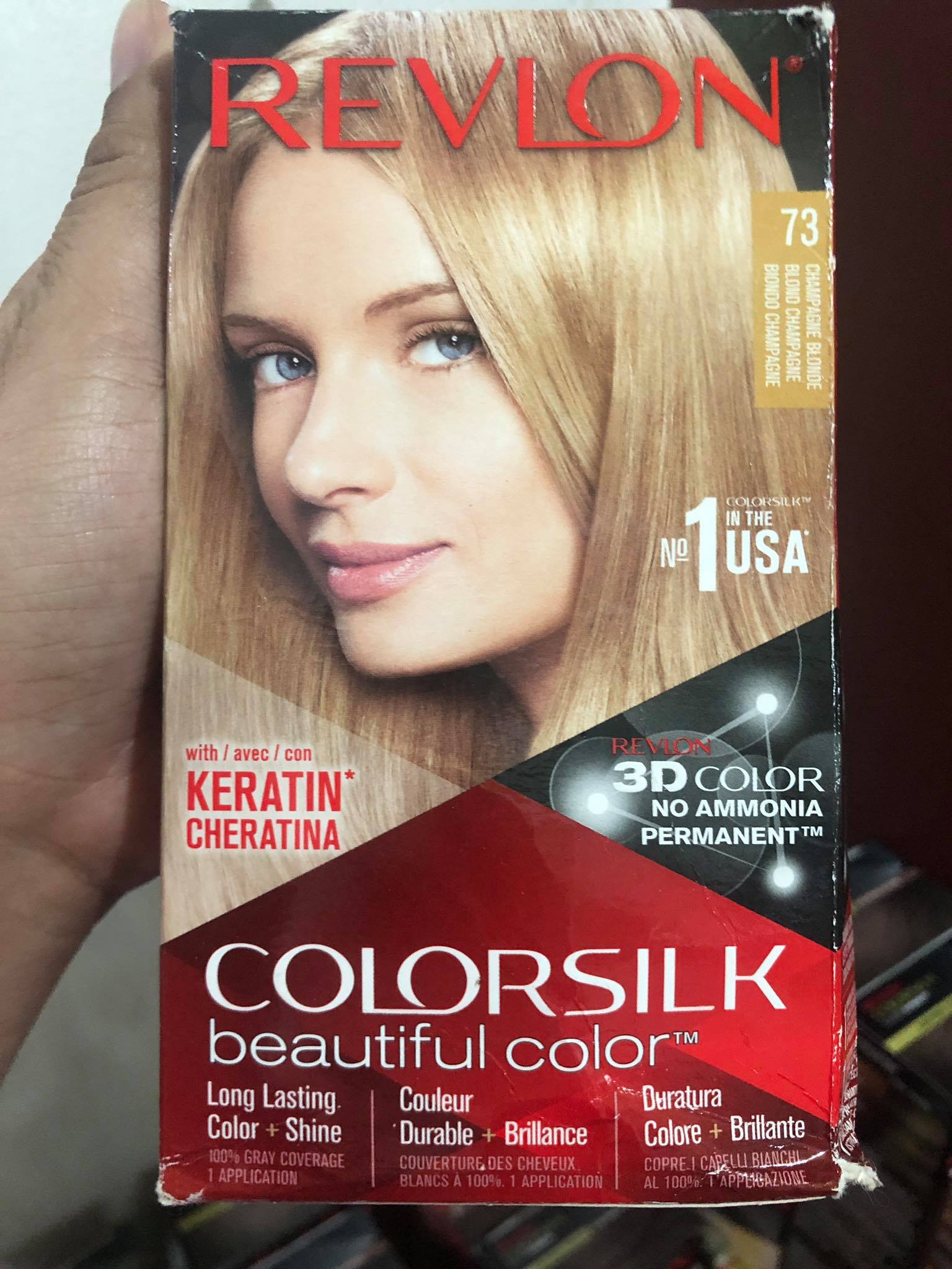 revlon colorsilk 73 champagne blonde