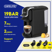 Cafelffe 4-in-1 Capsule Coffee Maker - Compatible with Multiple Brands