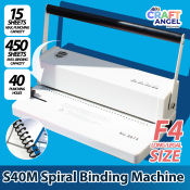 Officom Spiral Binding Machine F4 Legal Size, Heavy Duty