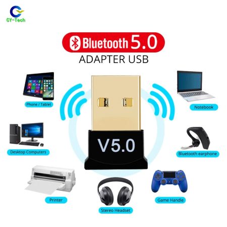 LMP9.X Bluetooth 5.0 Receiver for PC/Laptop Earphones