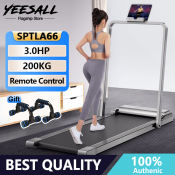 Yeesall LED Treadmill: Quiet, Foldable, Multi-Program, 3