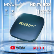 MXQ Pro 4K Android TV Box with 5G, 4GB RAM,