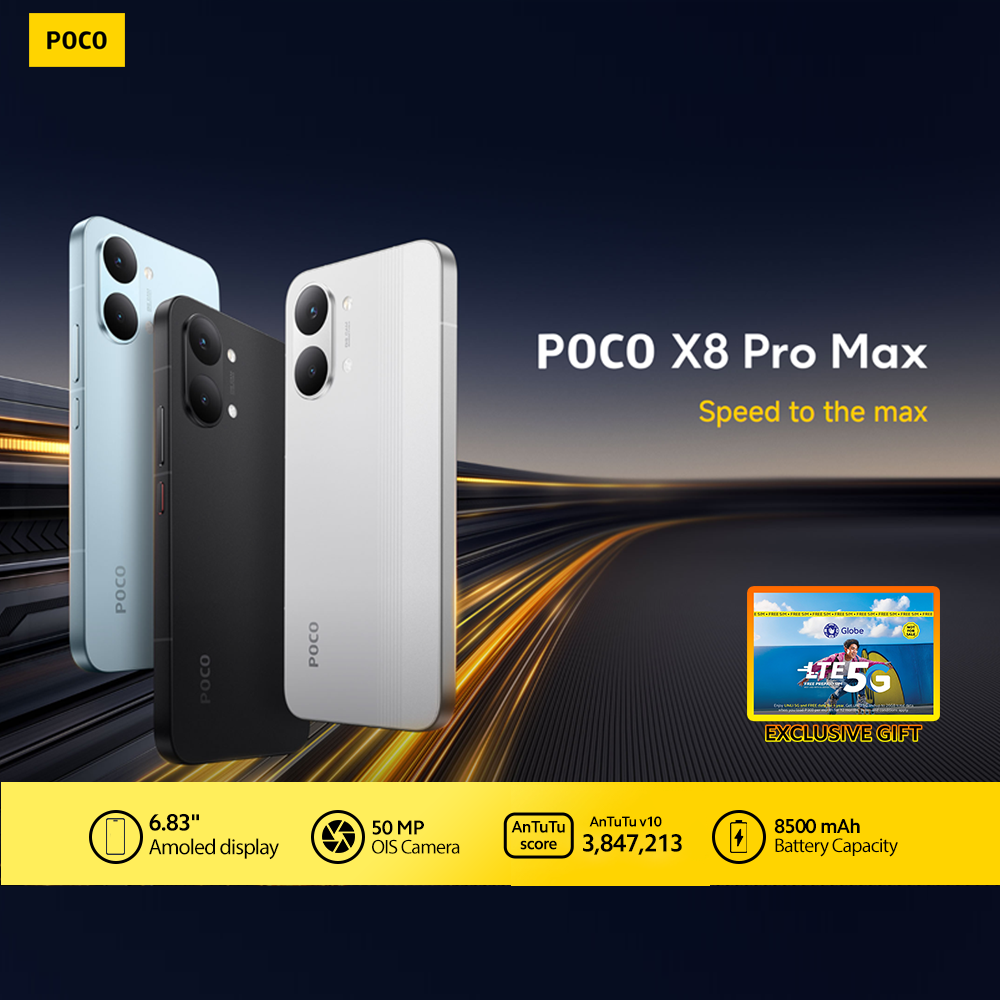POCO X8 PRO MAX 8500mAh battery MediaTek Dimensity 9500s