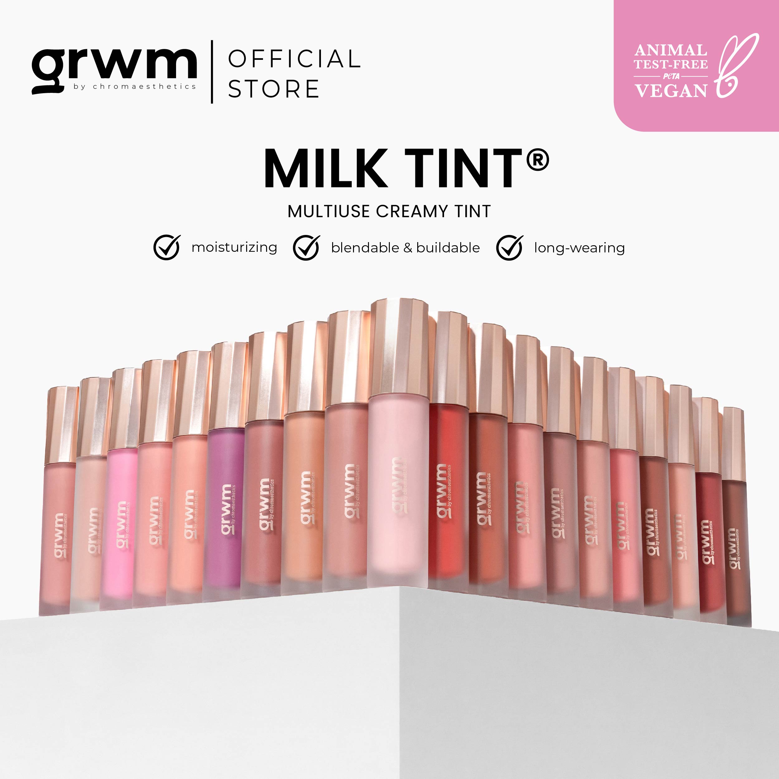 Discount on GRWM Cosmetics  shoes - SKU: GRWM Cosmetics Milk Tint Multiuse Creamy Tint