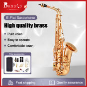 Bansid E-Flat Saxophone - Professional Brass Wind Instrument
