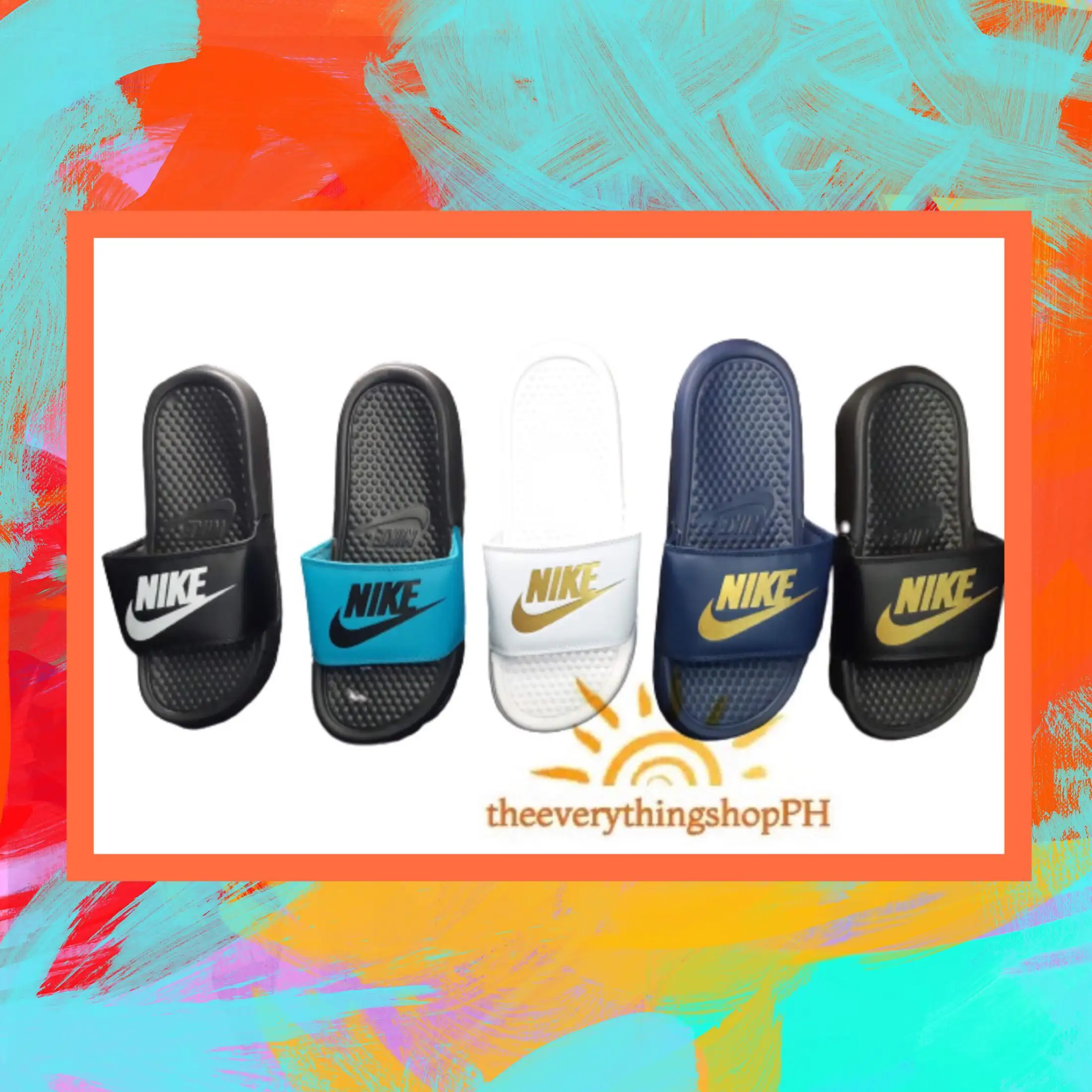 nike slippers unisex