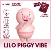 Midoko Pink Pig Tongue Licking Vibrator - 10 Modes (Women)