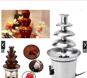 BIG Chocolate Fountain Melting Machine, Stainless Steel, 4PLY